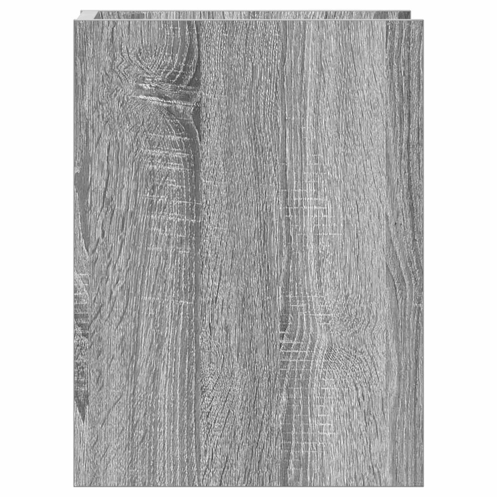 Produktbild för Växtställ 2 st Grå Sonoma 30 x 30 x 40 cm Konstruerat trä