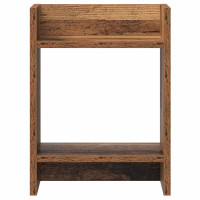 Produktbild för Växtställ Gammalt trä 30 x 30 x 40 cm Konstruerat trä