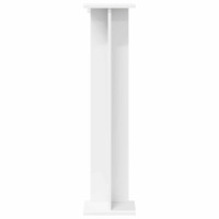 Produktbild för Växtställ Vit 25 x 25,5 x 100,5 cm Konstruerat trä
