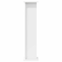 Produktbild för Växtställ 2 st Vit 25 x 25,5 x 100,5 cm Konstruerat trä