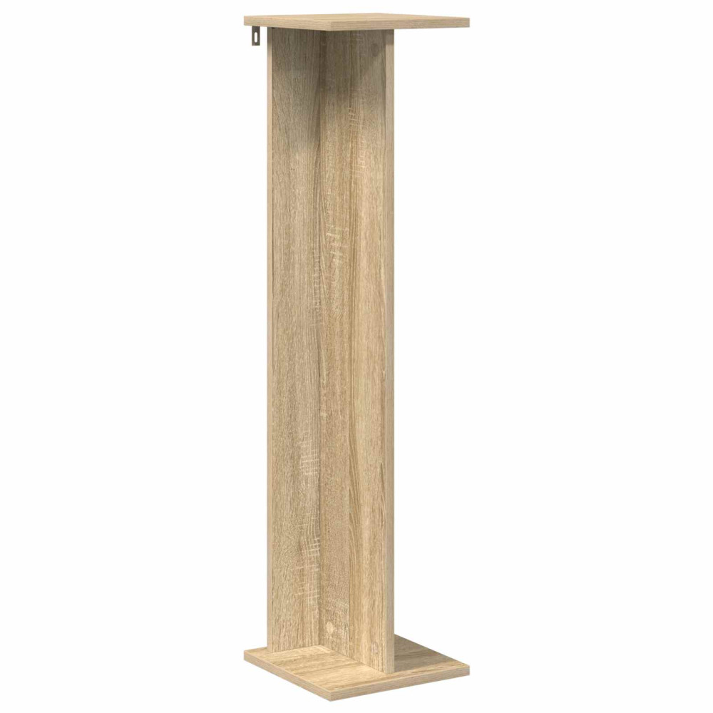 Produktbild för Växtställ Sonoma-ek 25 x 25,5 x 100,5 cm Konstruerat trä