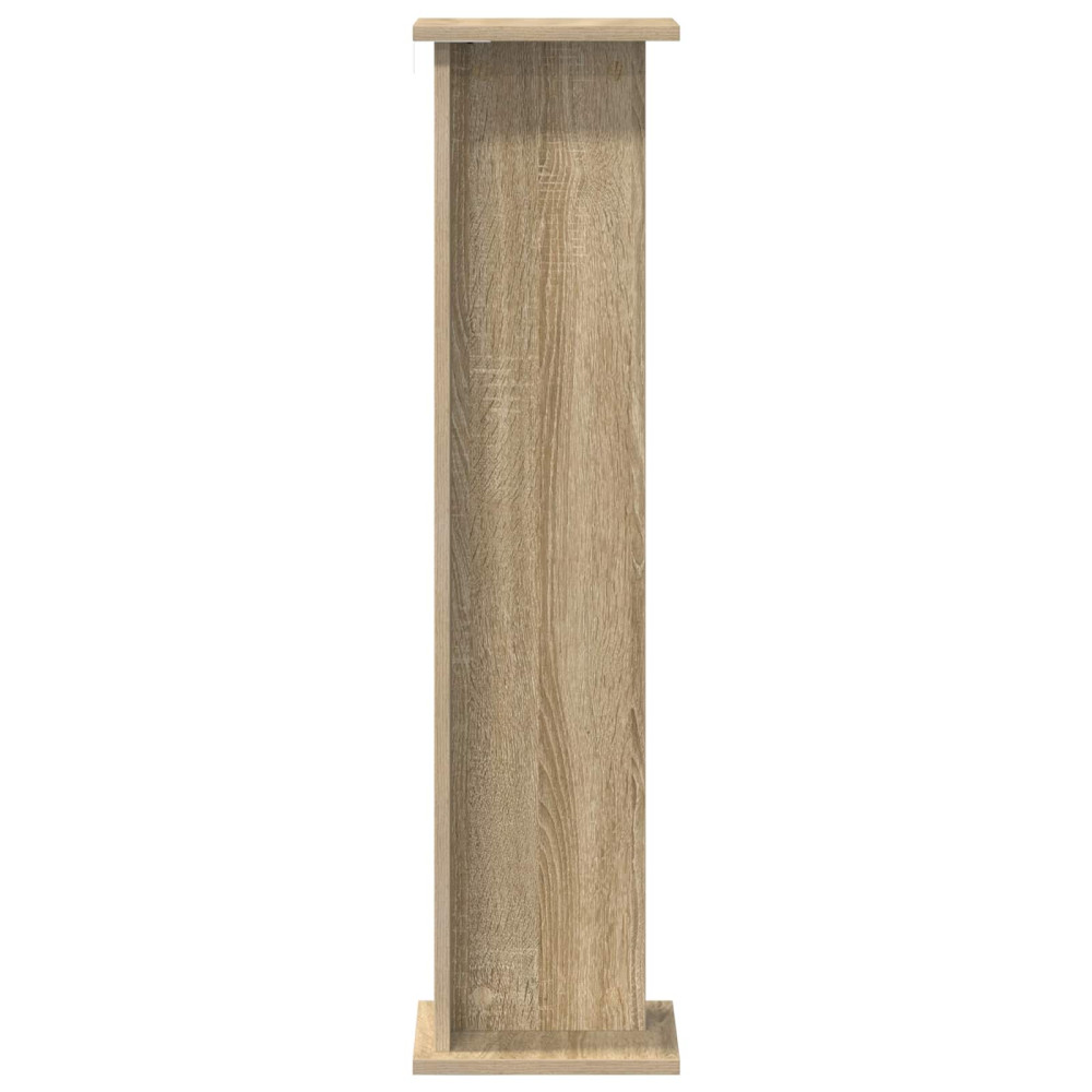 Produktbild för Växtställ Sonoma-ek 25 x 25,5 x 100,5 cm Konstruerat trä