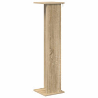Produktbild för Växtställ Sonoma-ek 25 x 25,5 x 100,5 cm Konstruerat trä