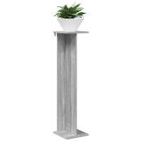 Produktbild för Växtställ 2 st Grå Sonoma 25 x 25,5 x 100,5 cm Konstruerat trä