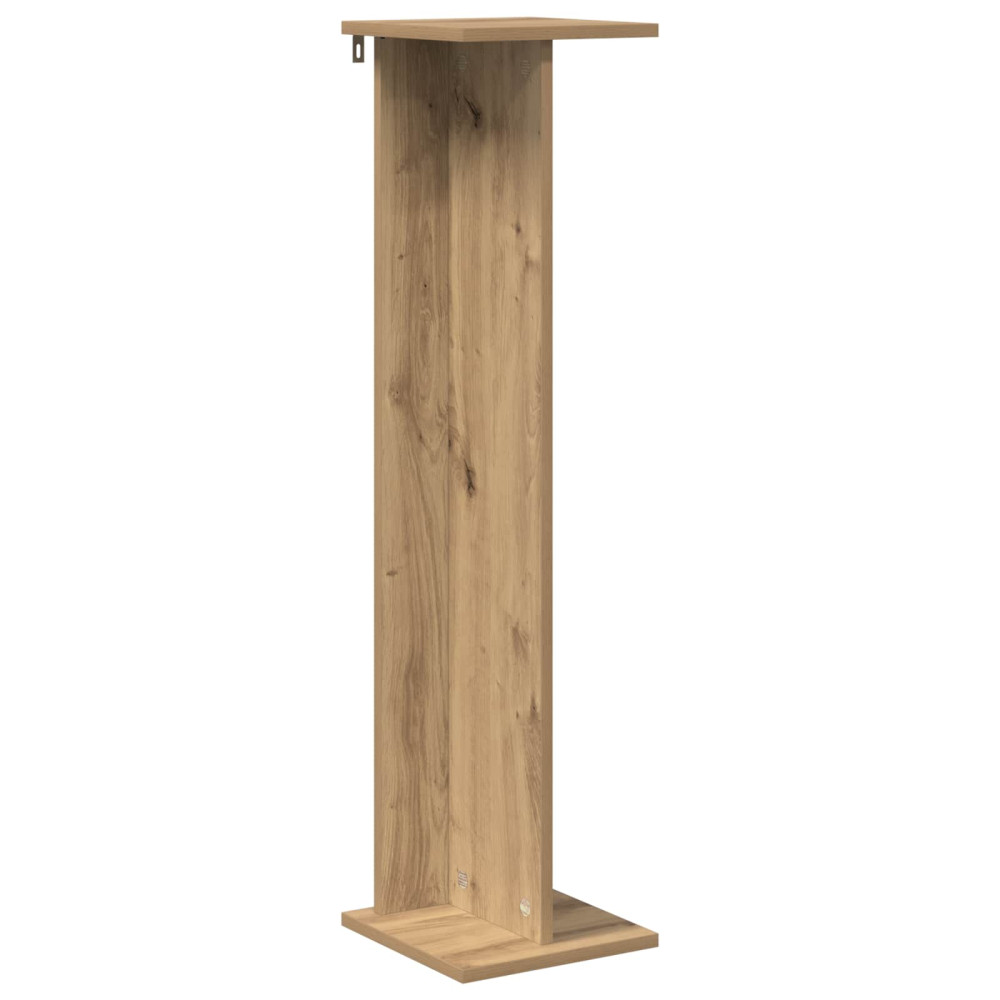 Produktbild för Växtställ 2 st Artisan Ek 25 x 25,5 x 100,5 cm Konstruerat trä