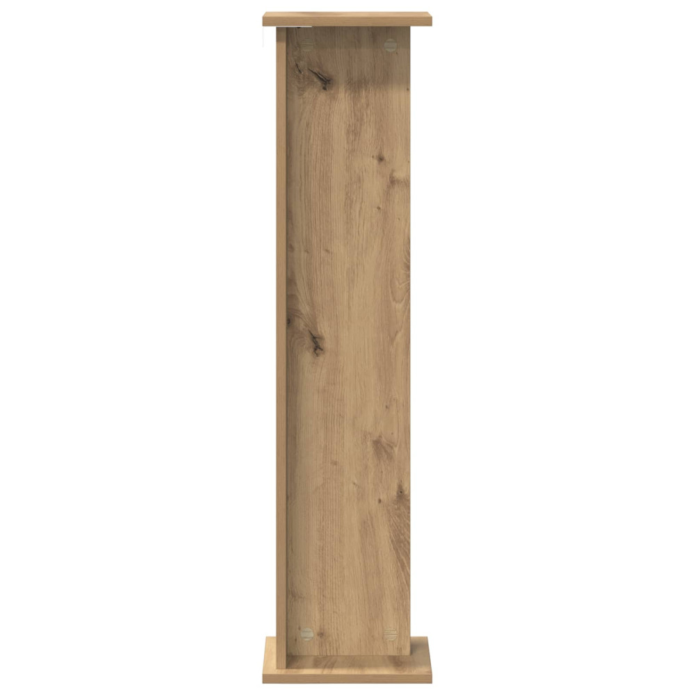Produktbild för Växtställ 2 st Artisan Ek 25 x 25,5 x 100,5 cm Konstruerat trä