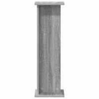 Produktbild för Växtställ Grå Sonoma 25 x 25,5 x 80,5 cm Konstruerat trä