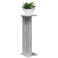 Produktbild för Växtställ 2 st Grå Sonoma 25 x 25,5 x 80,5 cm Konstruerat trä