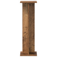 Produktbild för Växtställ Gammalt trä 25 x 25,5 x 80,5 cm Konstruerat trä