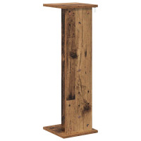 Produktbild för Växtställ Gammalt trä 25 x 25,5 x 80,5 cm Konstruerat trä