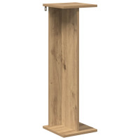 Produktbild för Växtställ Artisan Ek 25 x 25,5 x 80,5 cm Konstruerat trä
