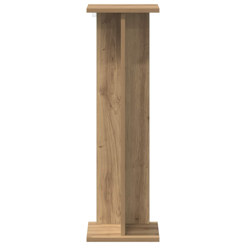 Produktbild för Växtställ 2 st Artisan Ek 25 x 25,5 x 80,5 cm Konstruerat trä