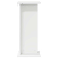 Produktbild för Växtställ Vit 25 x 25,5 x 60,5 cm Konstruerat trä