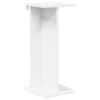 Produktbild för Växtställ 2 st Vit 25 x 25,5 x 60,5 cm Konstruerat trä