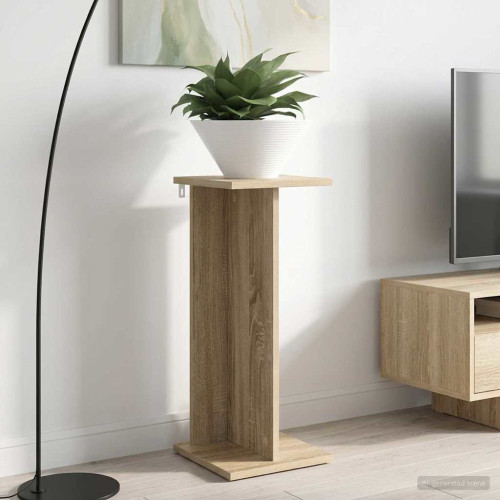 vidaXL Växtställ 2 st Sonoma-ek 25 x 25,5 x 60,5 cm Konstruerat trä
