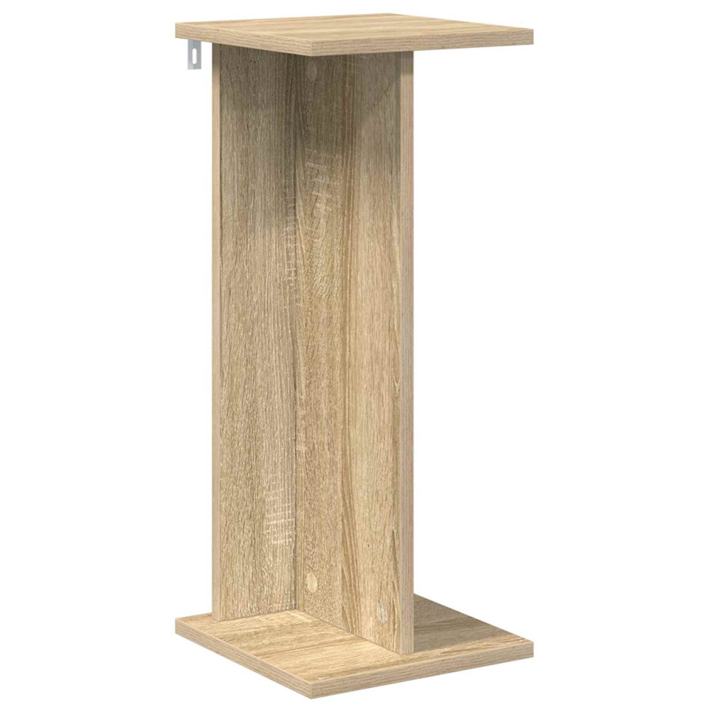 Produktbild för Växtställ 2 st Sonoma-ek 25 x 25,5 x 60,5 cm Konstruerat trä