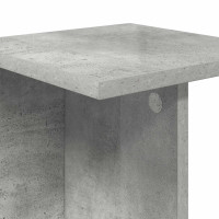 Produktbild för Växtställ BetongGrå 25 x 25,5 x 60,5 cm Konstruerat trä