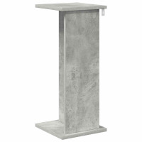 Produktbild för Växtställ 2 st BetongGrå 25 x 25,5 x 60,5 cm Konstruerat trä