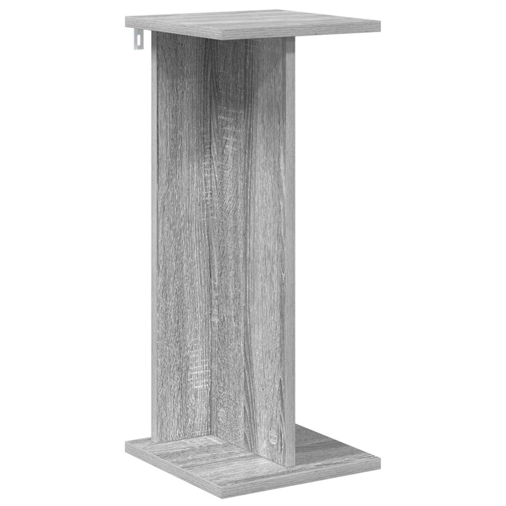 Produktbild för Växtställ 2 st Grå Sonoma 25 x 25,5 x 60,5 cm Konstruerat trä