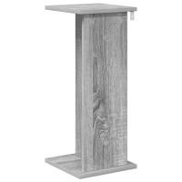 Produktbild för Växtställ 2 st Grå Sonoma 25 x 25,5 x 60,5 cm Konstruerat trä