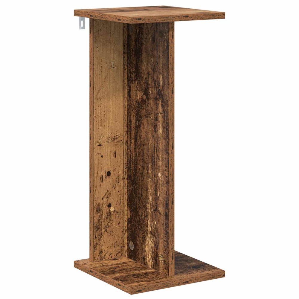 Produktbild för Växtställ Gammalt trä 25 x 25,5 x 60,5 cm Konstruerat trä