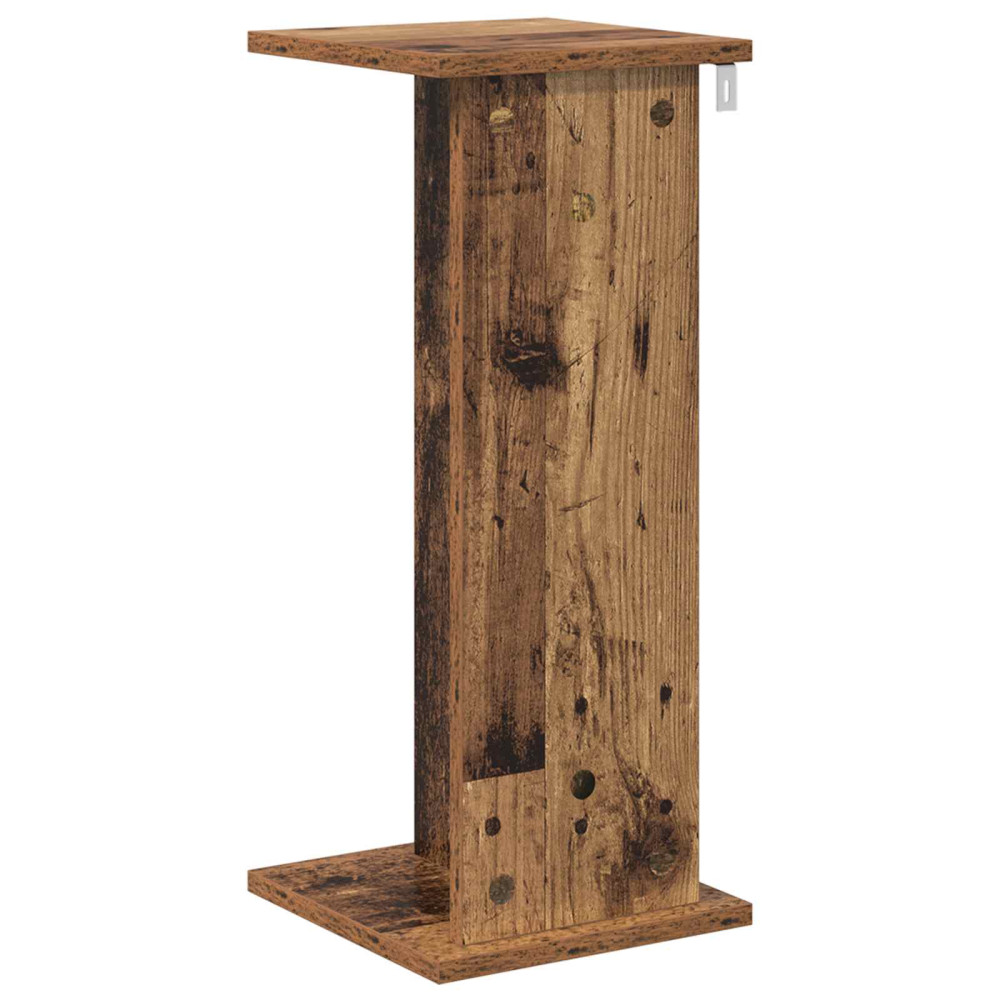 Produktbild för Växtställ Gammalt trä 25 x 25,5 x 60,5 cm Konstruerat trä