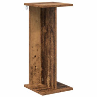 Produktbild för Växtställ 2 st Gammalt trä 25 x 25,5 x 60,5 cm Konstruerat trä