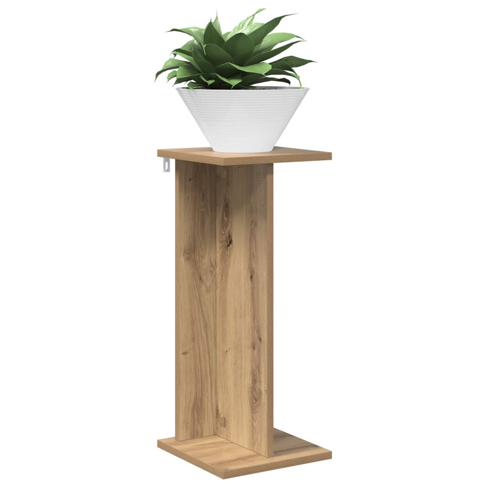 Produktbild för Växtställ Artisan Ek 25 x 25,5 x 60,5 cm Konstruerat trä
