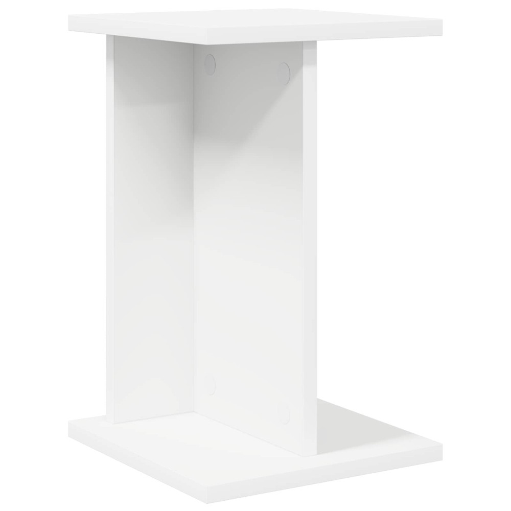Produktbild för Växtställ Vit 25 x 25,5 x 40,5 cm Konstruerat trä