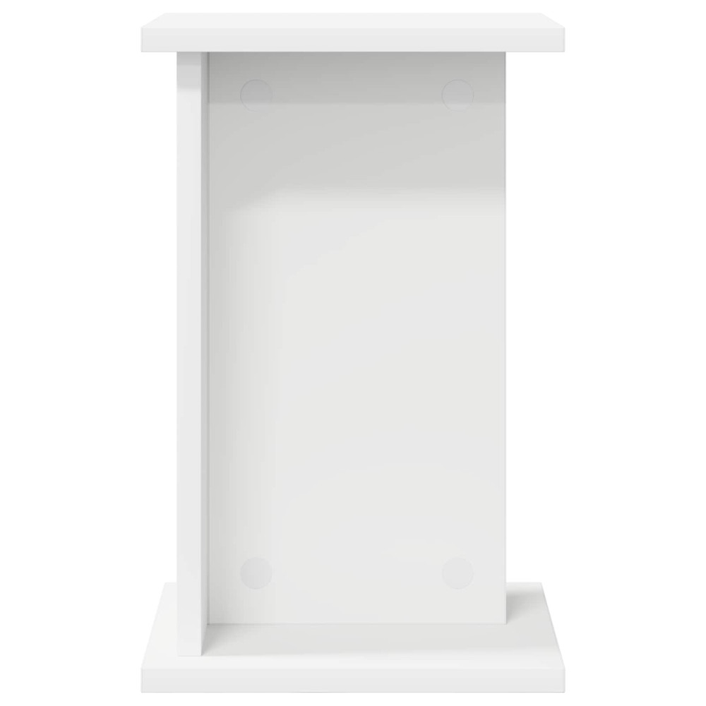 Produktbild för Växtställ Vit 25 x 25,5 x 40,5 cm Konstruerat trä