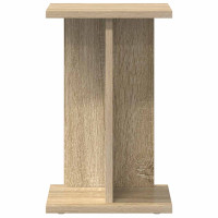 Produktbild för Växtställ 2 st Sonoma-ek 25 x 25,5 x 40,5 cm Konstruerat trä