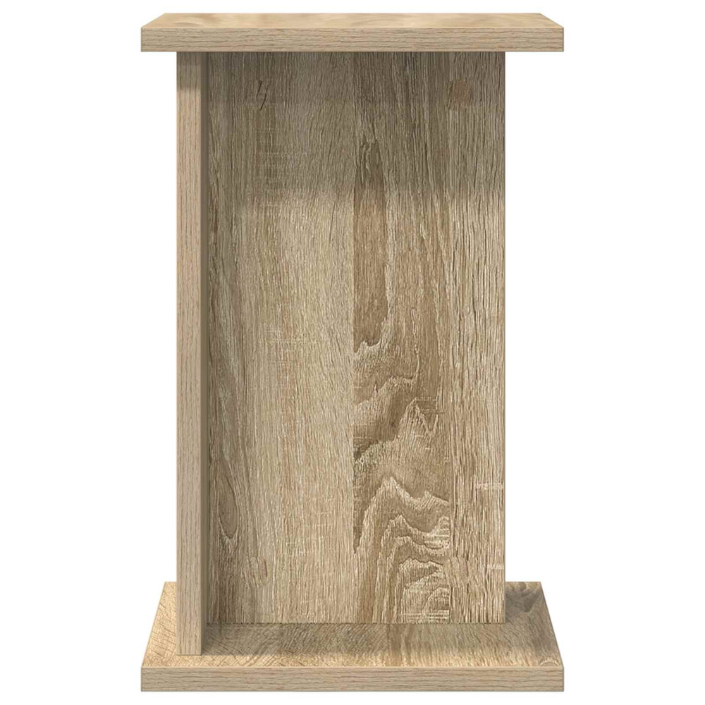 Produktbild för Växtställ 2 st Sonoma-ek 25 x 25,5 x 40,5 cm Konstruerat trä