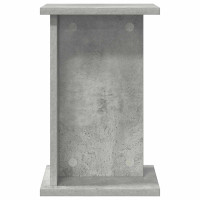 Produktbild för Växtställ BetongGrå 25 x 25,5 x 40,5 cm Konstruerat trä