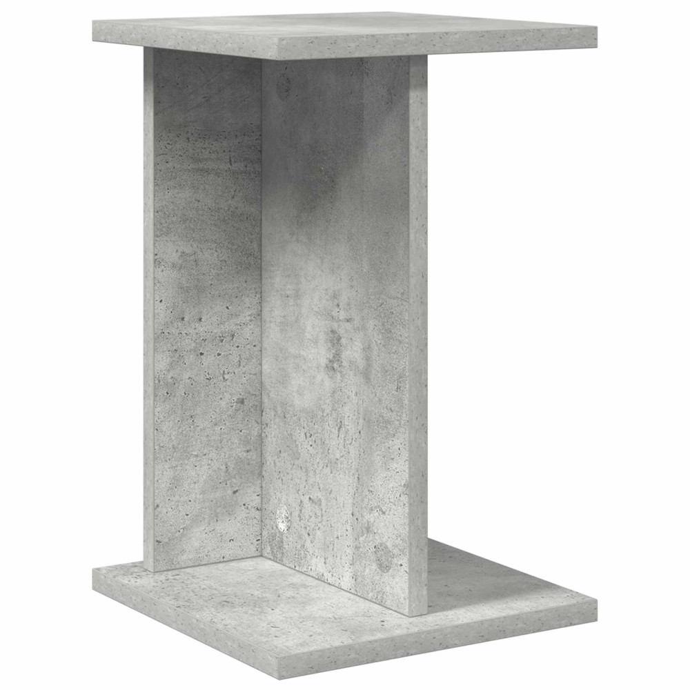 Produktbild för Växtställ 2 st BetongGrå 25 x 25,5 x 40,5 cm Konstruerat trä