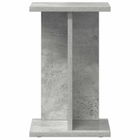 Produktbild för Växtställ 2 st BetongGrå 25 x 25,5 x 40,5 cm Konstruerat trä