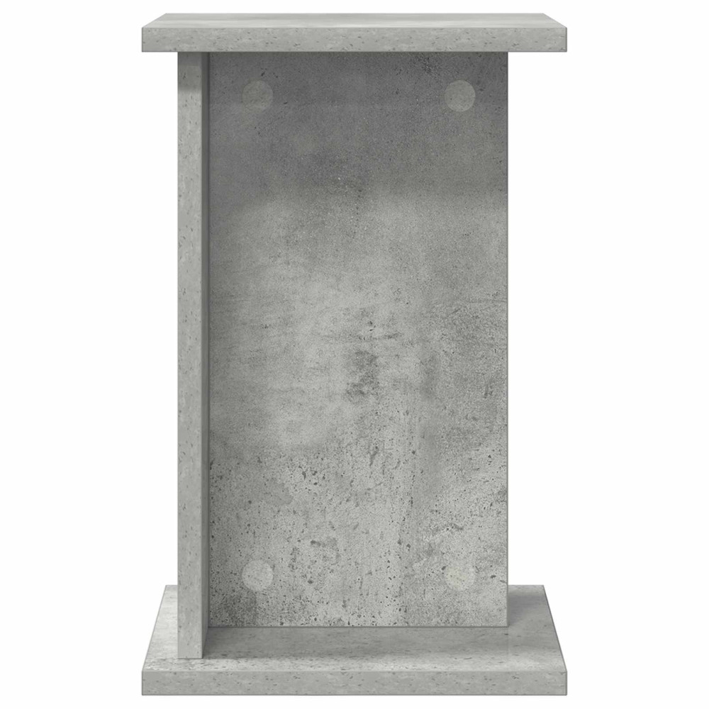 Produktbild för Växtställ 2 st BetongGrå 25 x 25,5 x 40,5 cm Konstruerat trä