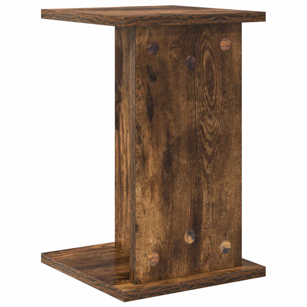 Produktbild för Växtställ Rökt Ek 25 x 25,5 x 40,5 cm Konstruerat trä