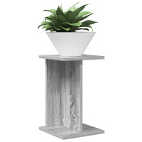 Produktbild för Växtställ 2 st Grå Sonoma 25 x 25,5 x 40,5 cm Konstruerat trä