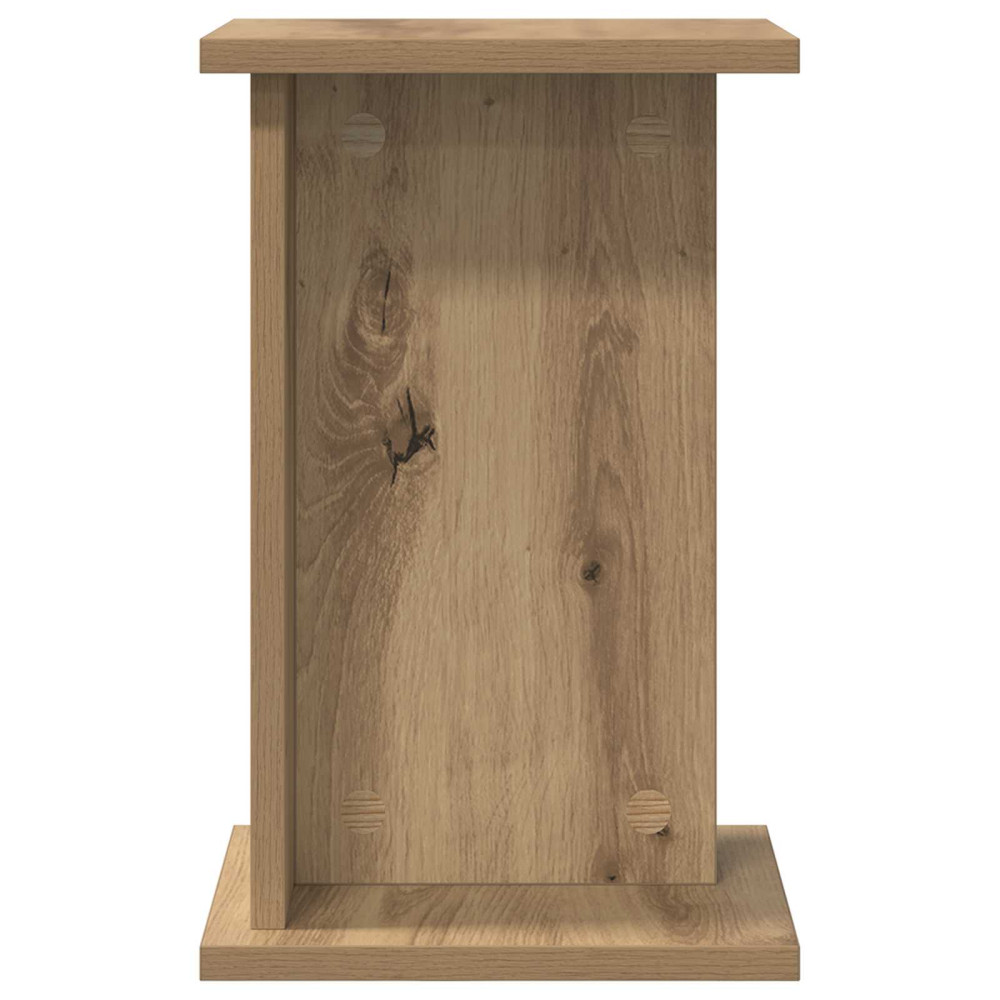 Produktbild för Växtställ 2 st Artisan Ek 25 x 25,5 x 40,5 cm Konstruerat trä