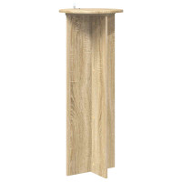 Produktbild för Växtställ 2 pcs Sonoma-ek Ø40 x 100 cm Konstruerat trä