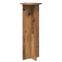 Produktbild för Växtställ 2 pcs Gammalt trä Ø40 x 100 cm Konstruerat trä