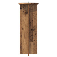 Produktbild för Växtställ 2 pcs Gammalt trä Ø40 x 100 cm Konstruerat trä