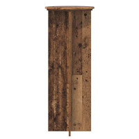 Produktbild för Växtställ 2 pcs Gammalt trä Ø40 x 100 cm Konstruerat trä