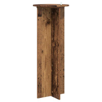 Produktbild för Växtställ 2 pcs Gammalt trä Ø40 x 100 cm Konstruerat trä