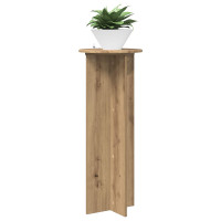 Produktbild för Växtställ 2 st Artisan-ek Ø40 x 100 cm Konstruerat trä