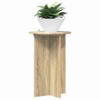 Produktbild för Växtställ 2 pcs Sonoma-ek Ø40 x 60 cm Konstruerat trä