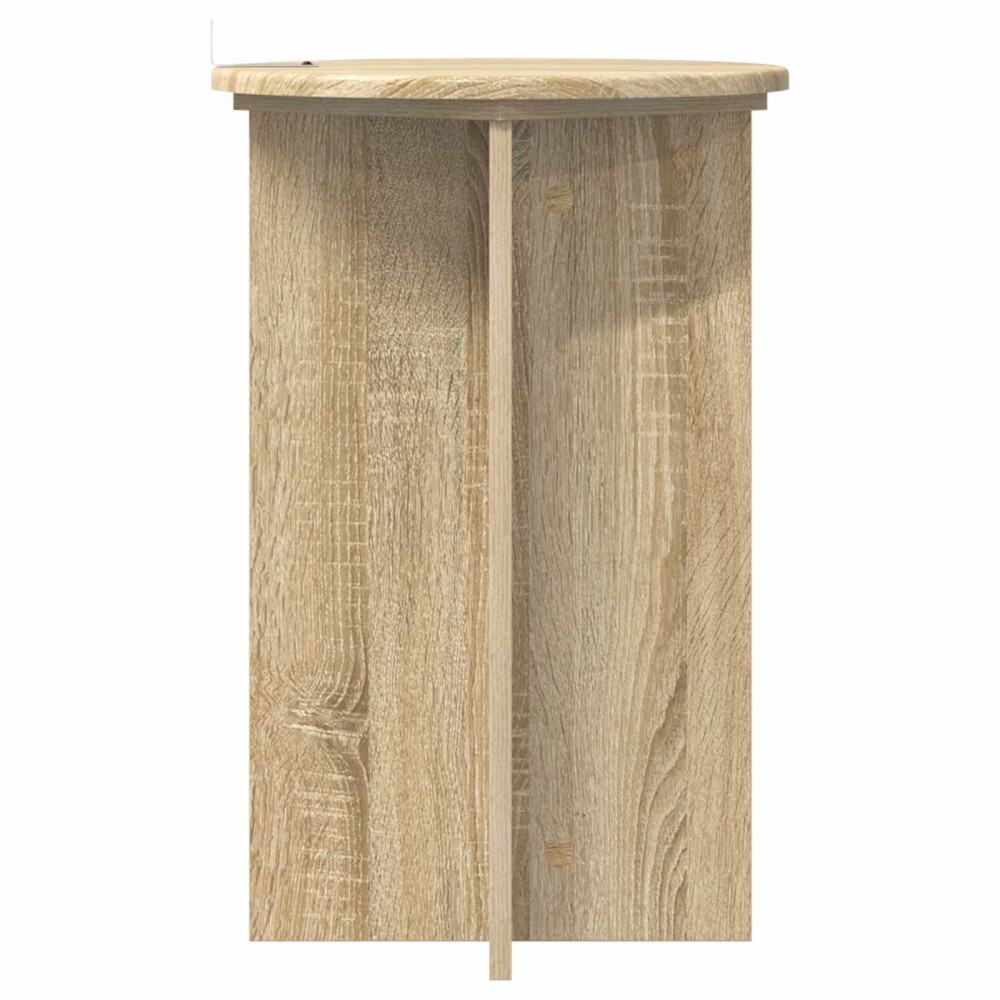 Produktbild för Växtställ 2 pcs Sonoma-ek Ø40 x 60 cm Konstruerat trä