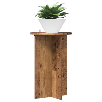 Produktbild för Växtställ 2 pcs Gammalt trä Ø40 x 60 cm Konstruerat trä