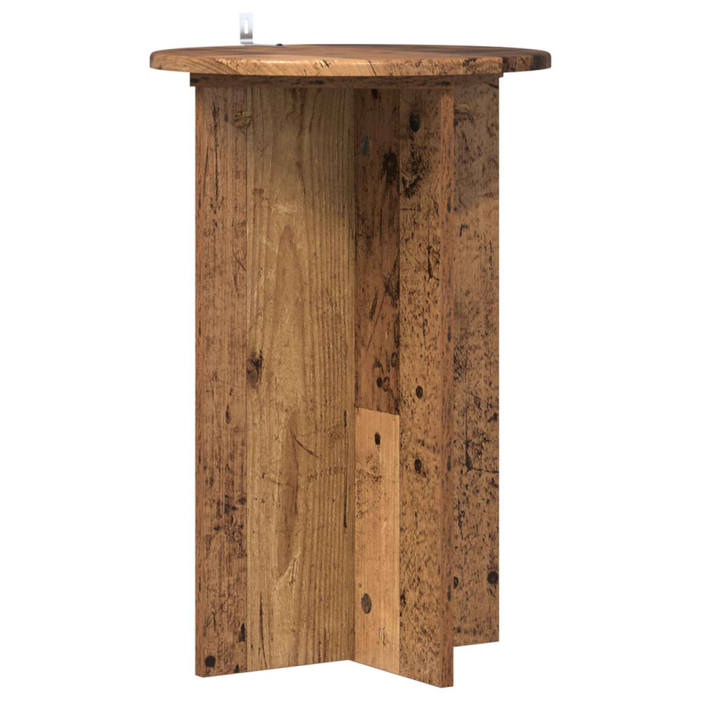 Produktbild för Växtställ 2 pcs Gammalt trä Ø40 x 60 cm Konstruerat trä