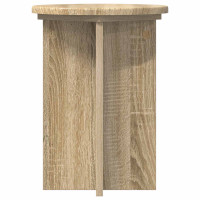 Produktbild för Växtställ 2 pcs Sonoma-ek Ø29,5 x 40 cm Konstruerat trä